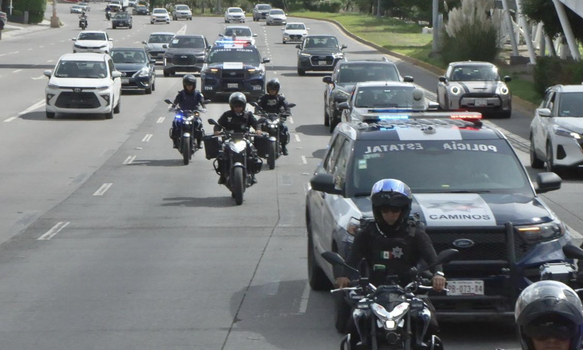 Gobierno del Estado mantiene labores de vigilancia y prevención en la Vía Atlixcáyotl